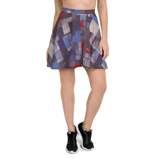 Skater Skirt - Cubist Rhythm