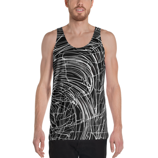 Men's Tank Top - Biomech Spiral