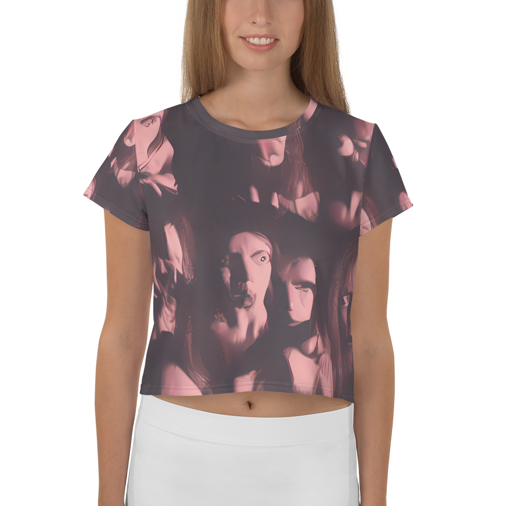 Women's Crop Tee - Portrait Whispers