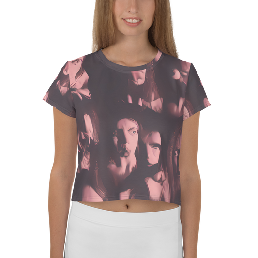 Women's Crop Tee - Portrait Whispers