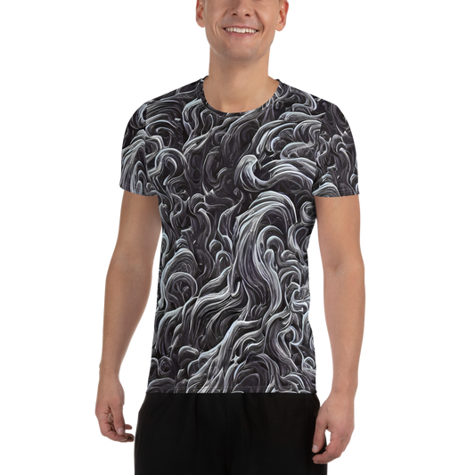 Men's Athletic T-Shirt - Savrasov Swirls