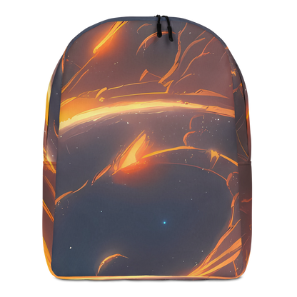 Minimalist Backpack - Inferno Spirals