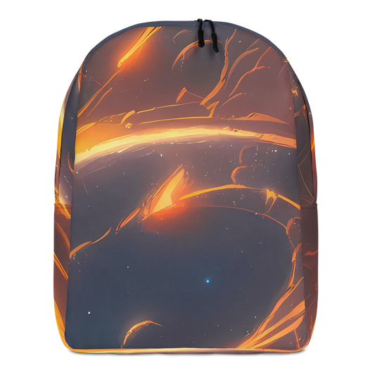 Minimalist Backpack - Inferno Spirals