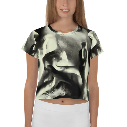 Women's Crop Tee - Shadowed Mystique