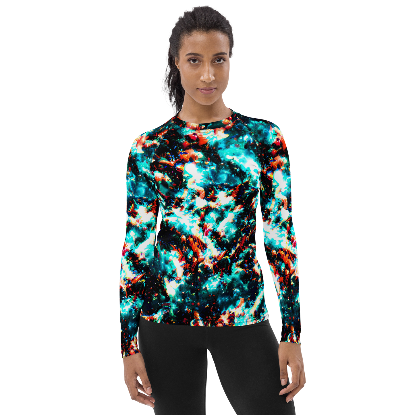 Women's Rash Guard - Whirlpool Dream