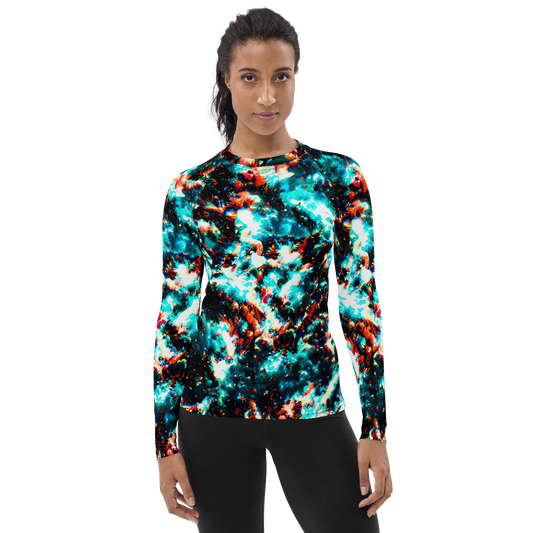 Women's Rash Guard - Whirlpool Dream