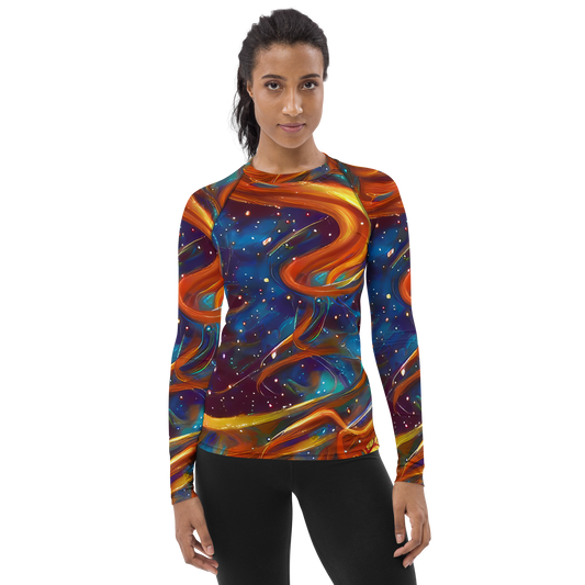 Women's Rash Guard - Perez Whirl