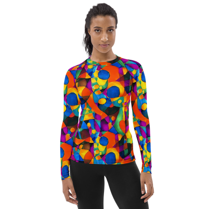 Women's Rash Guard - Galactic Jigsaw