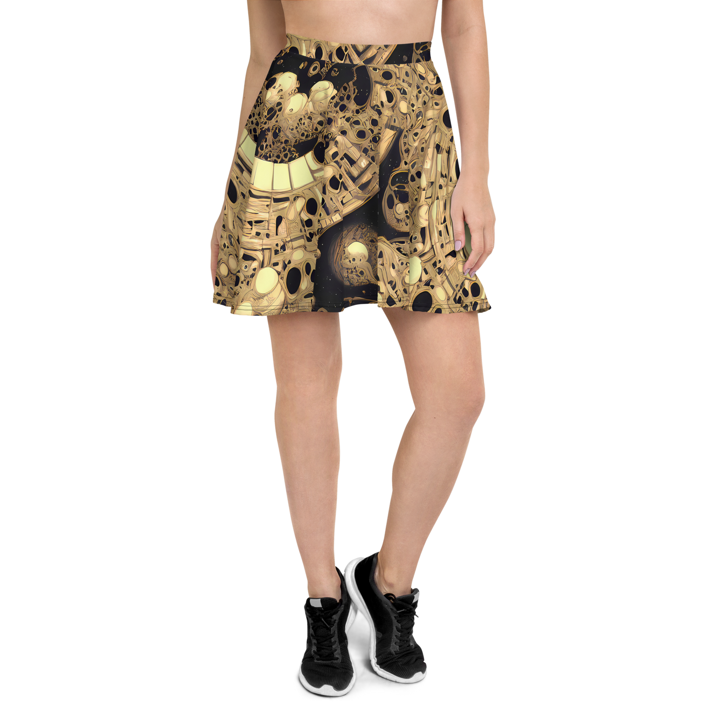 Skater Skirt - Baroque Orbit