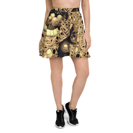 Skater Skirt - Baroque Orbit