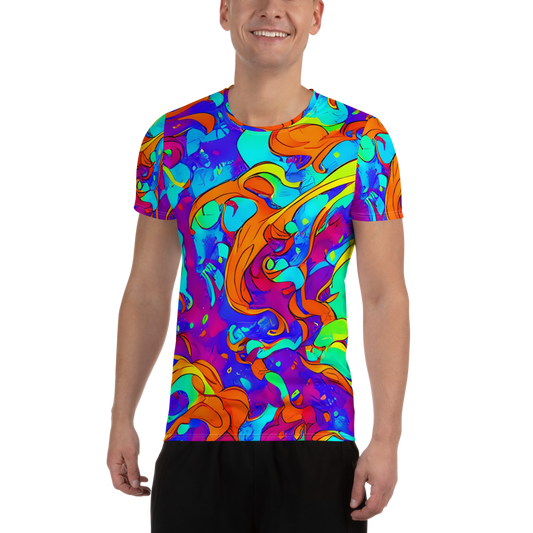 Men's Athletic T-Shirt - Roset Rapture