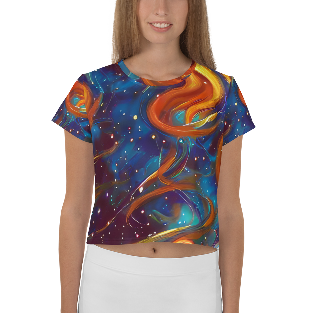 Women's Crop Tee - Perez Whirl