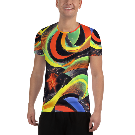 Men's Athletic T-Shirt - Tenggren Whirl