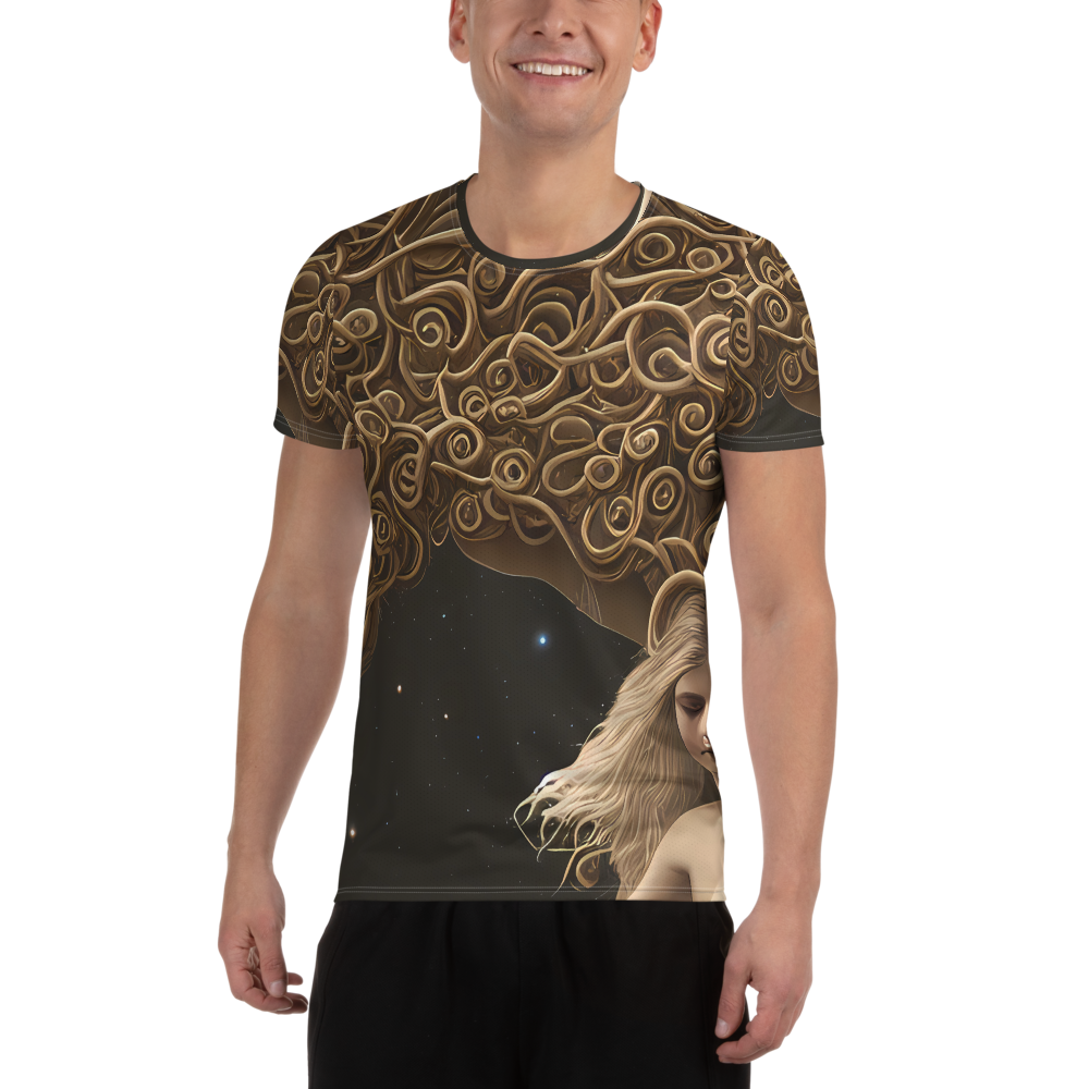 Men's Athletic T-Shirt - Ether Whorls