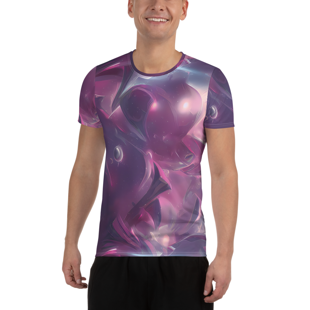 Men's Athletic T-Shirt - Vertex Visions