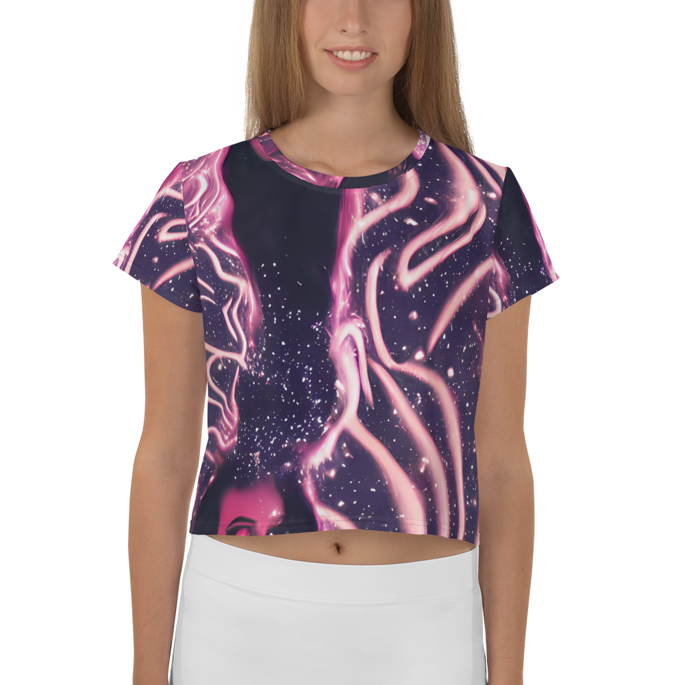 Women's Crop Tee - Stardust Siren