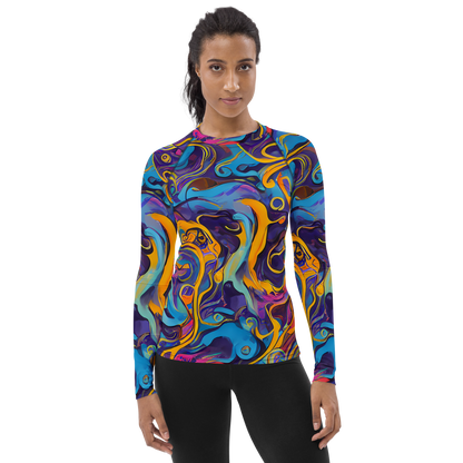 Women's Rash Guard - Cecily's Whorl