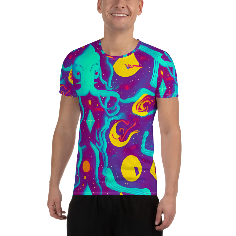 Men's Athletic T-Shirt - Cosmic Current