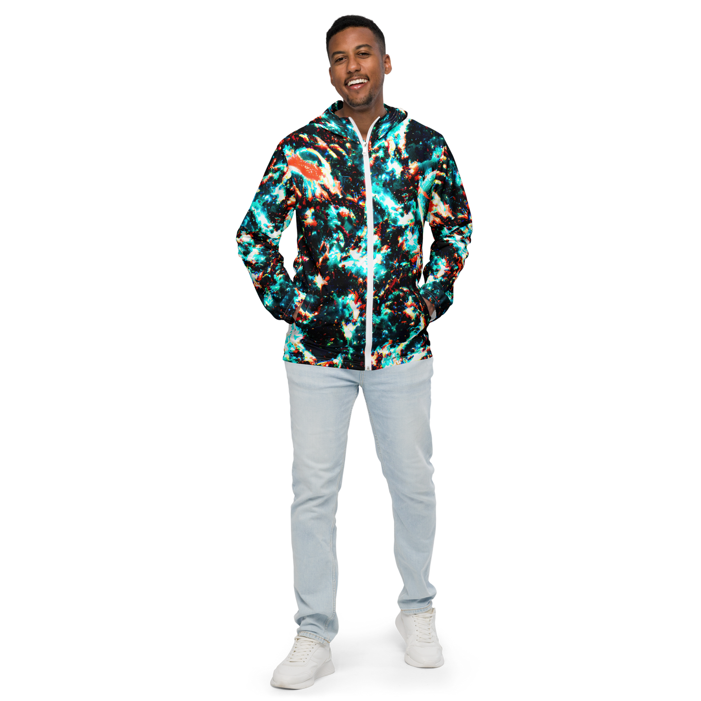 Men's Windbreaker - Whirlpool Dream