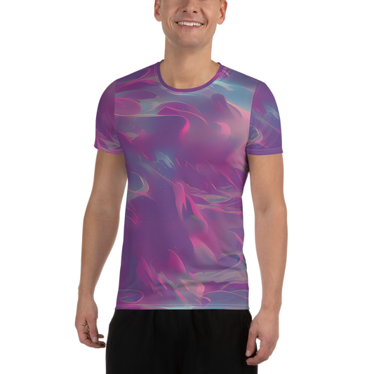 Men's Athletic T-Shirt - Dreamscape Swirl