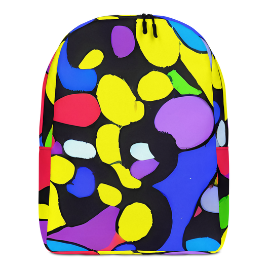 Minimalist Backpack - Miró's Mosaic