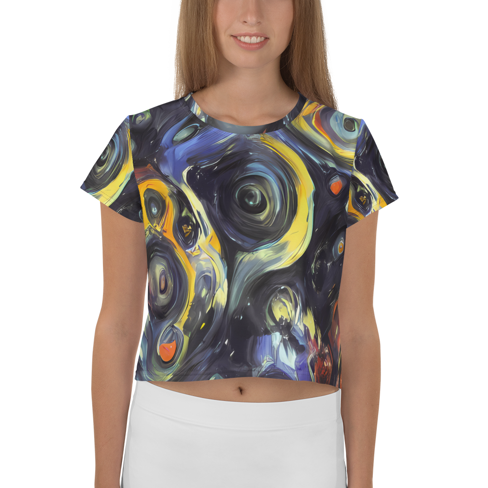 Women's Crop Tee - Corinthian Swirl