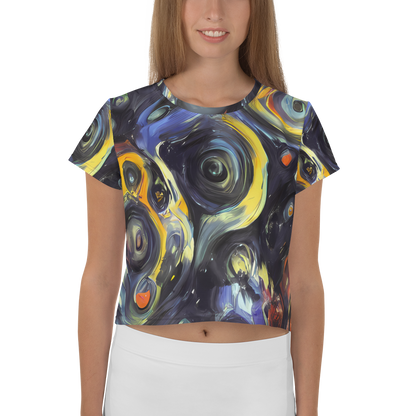 Women's Crop Tee - Corinthian Swirl