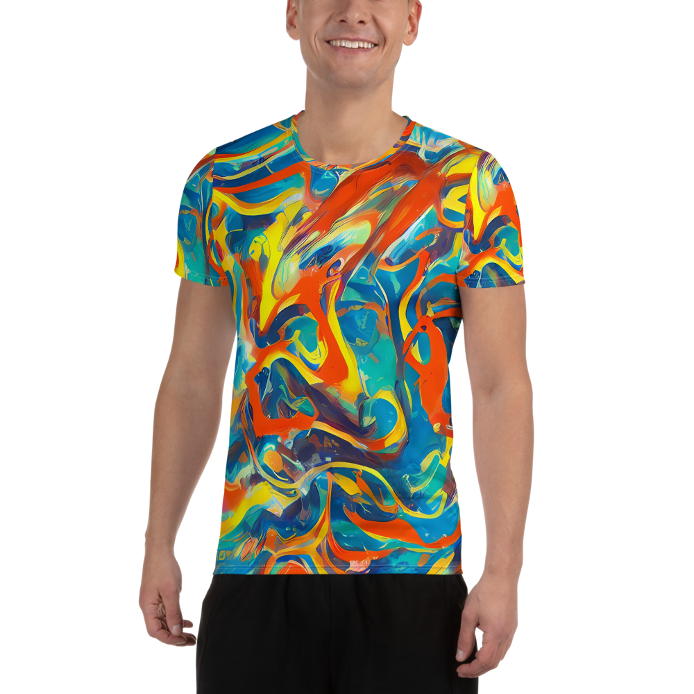 Men's Athletic T-Shirt - Chromatic Fusion