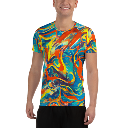 Men's Athletic T-Shirt - Chromatic Fusion