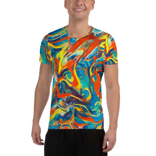 Men's Athletic T-Shirt - Chromatic Fusion