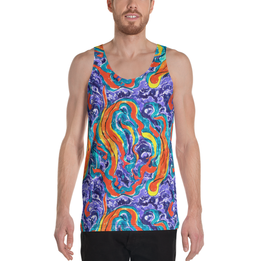 Men's Tank Top - Galactic Waves