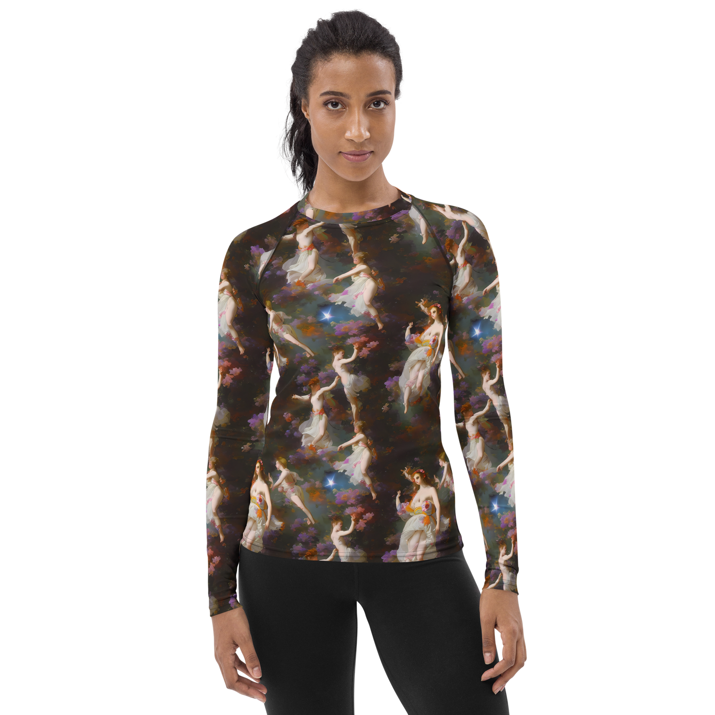 Women's Rash Guard - Winterhalter Whimsy