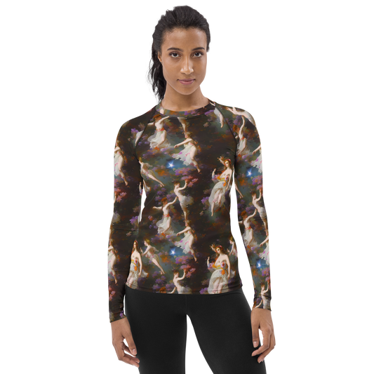 Women's Rash Guard - Winterhalter Whimsy