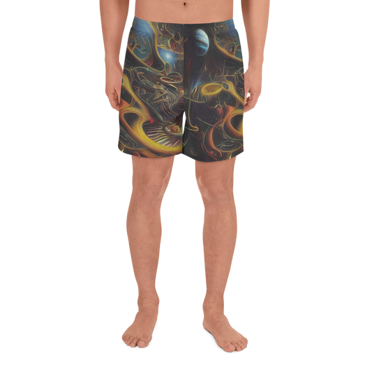 Men's Athletic Shorts - Galactic Swirl