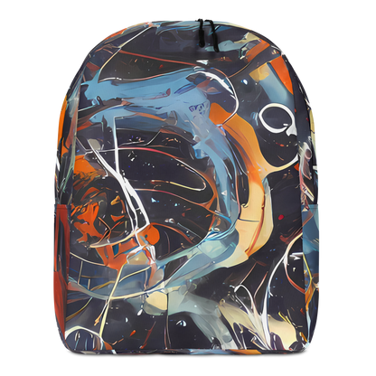 Minimalist Backpack - Neo-Splash Labyrinth