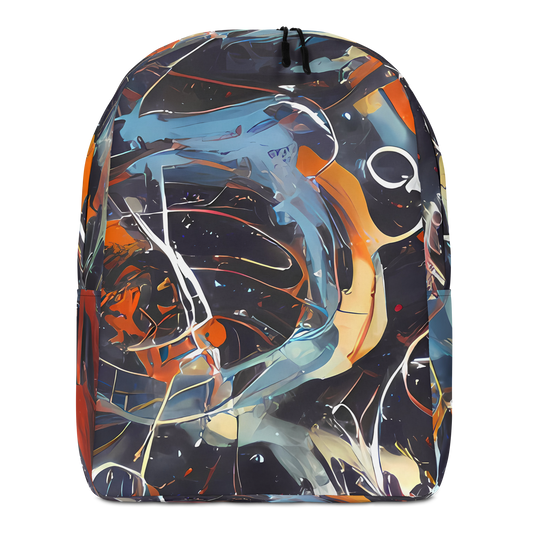 Minimalist Backpack - Neo-Splash Labyrinth