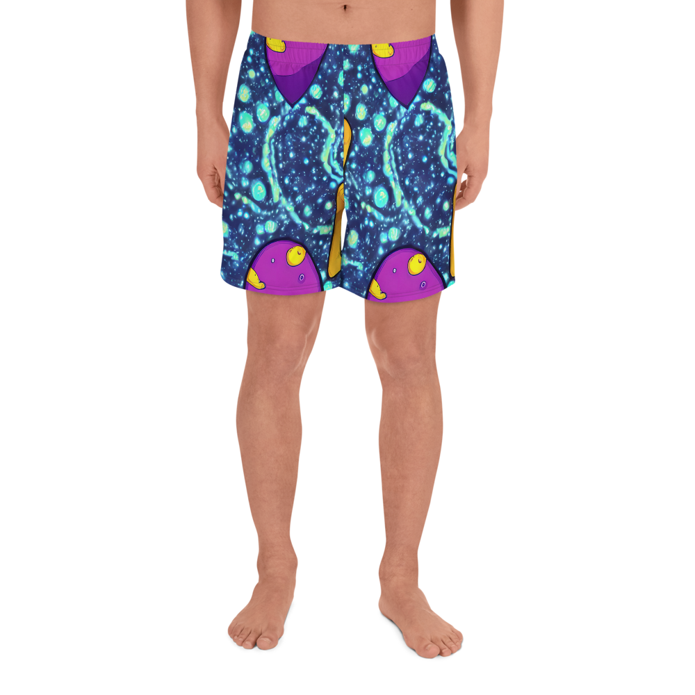 Men's Athletic Shorts - Cosmic Siblings