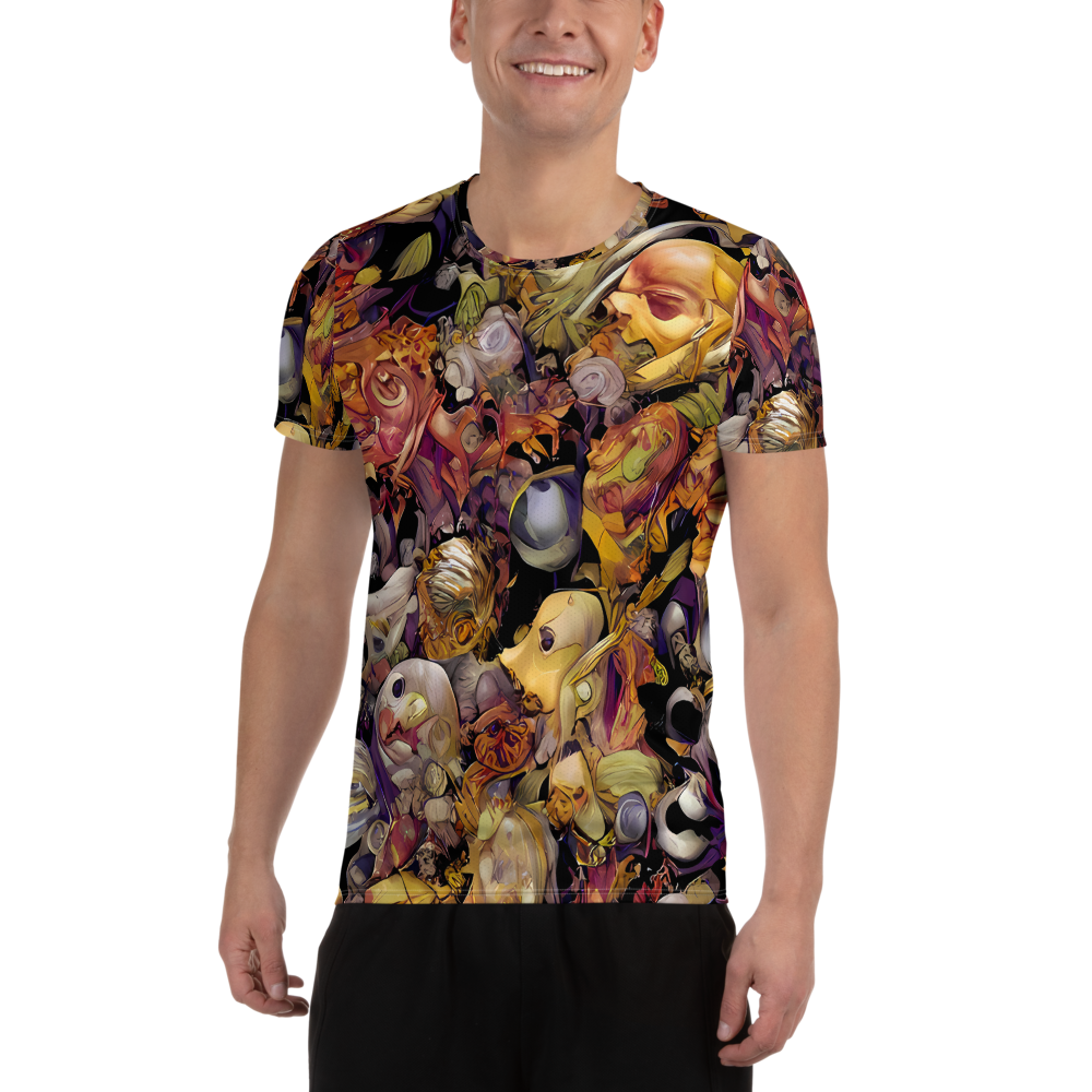 Men's Athletic T-Shirt - Arcimboldo Abundance