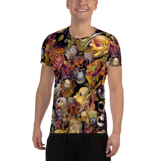 Men's Athletic T-Shirt - Arcimboldo Abundance