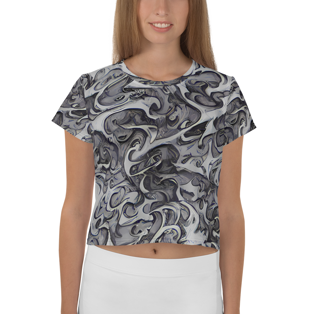 Women's Crop Tee - Mashburn Swirls