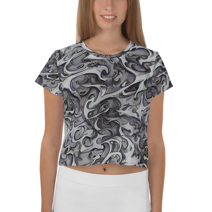 Women's Crop Tee - Mashburn Swirls