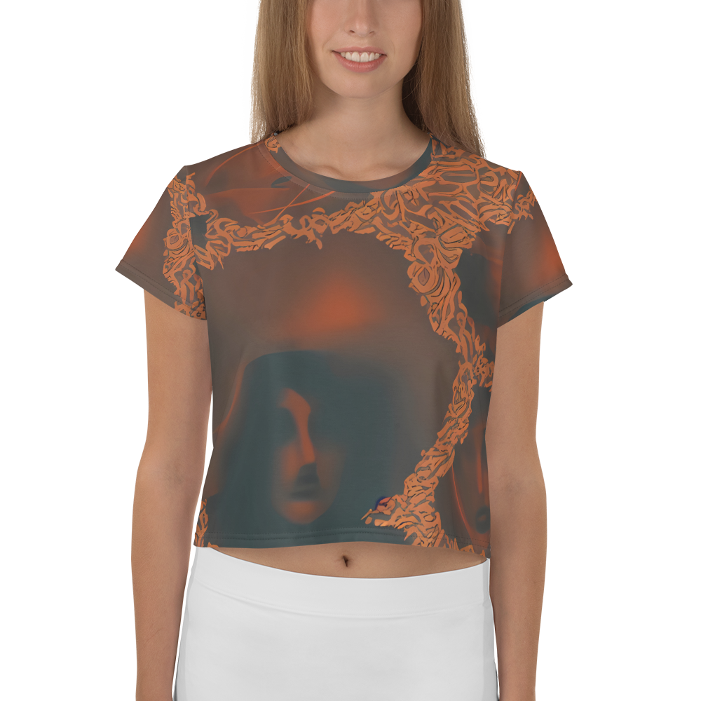 Women's Crop Tee - Chimeric Visage