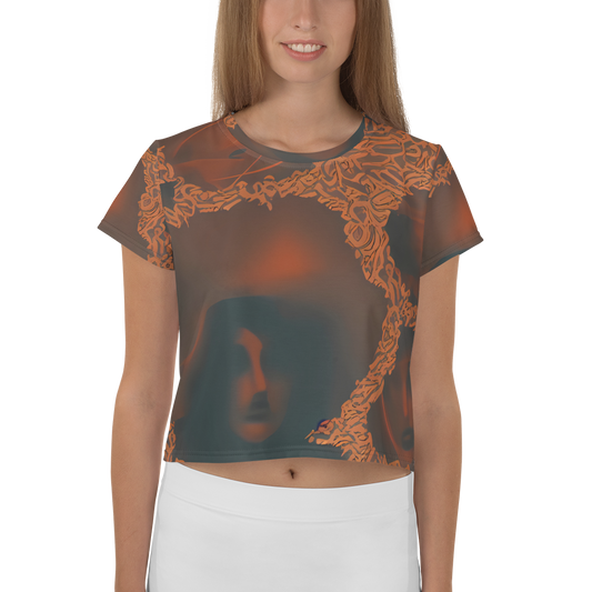 Women's Crop Tee - Chimeric Visage