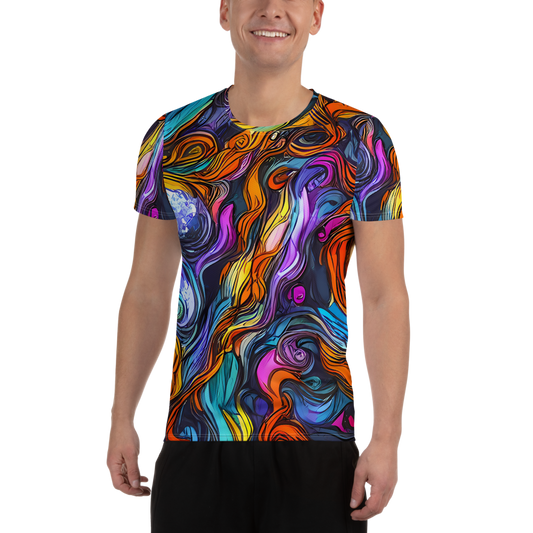 Men's Athletic T-Shirt - Guiard's Whirl