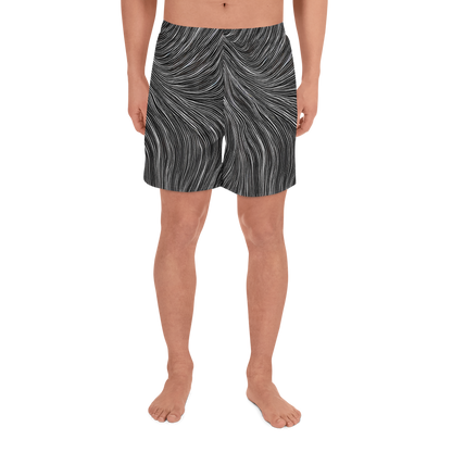 Men's Athletic Shorts - Wirth Waves