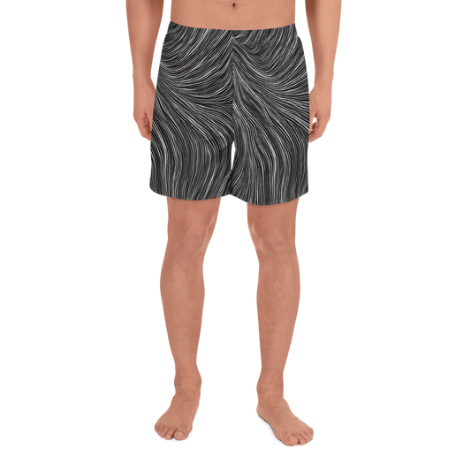 Men's Athletic Shorts - Wirth Waves