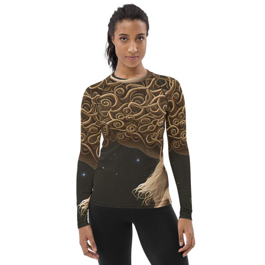 Women's Rash Guard - Ether Whorls