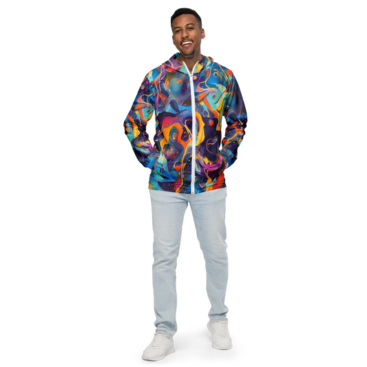 Men's Windbreaker - Whimsical Fusion