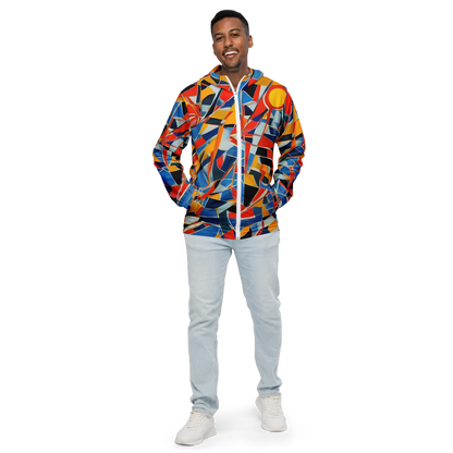 Men's Windbreaker - Abstract Mingle