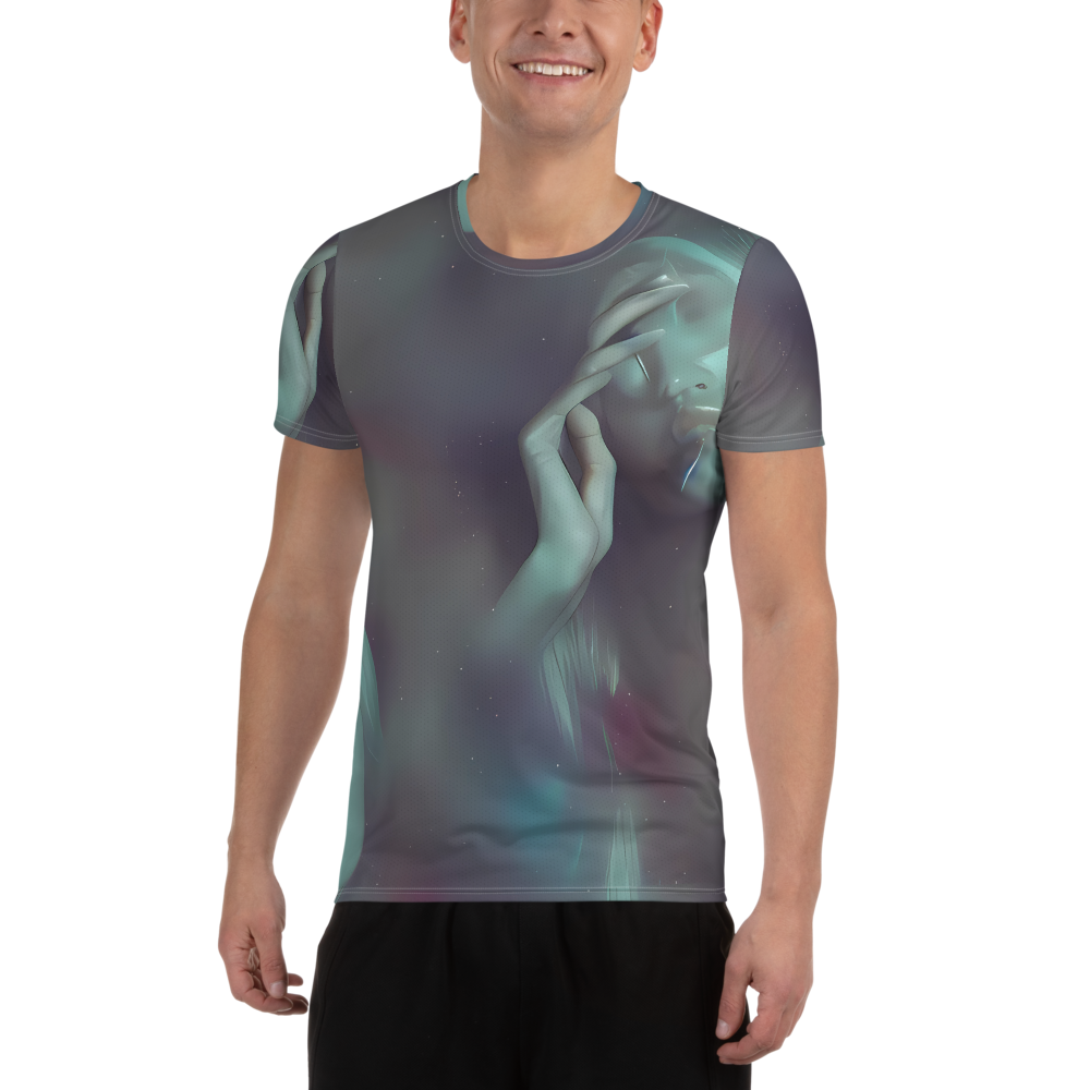 Men's Athletic T-Shirt - Surreal Dreams